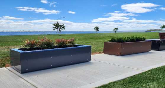 Modern Concrete Planter Box Windsor NSW